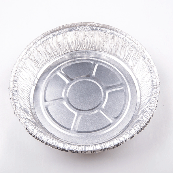 圆形铝箔餐盒1000ML