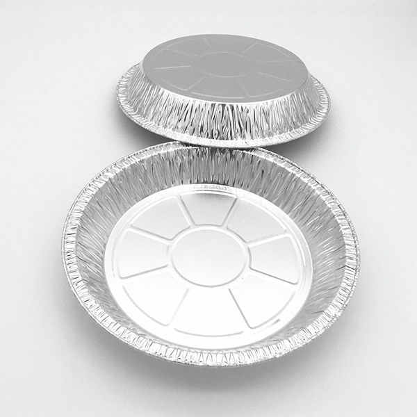 圆形铝箔餐盒800ML